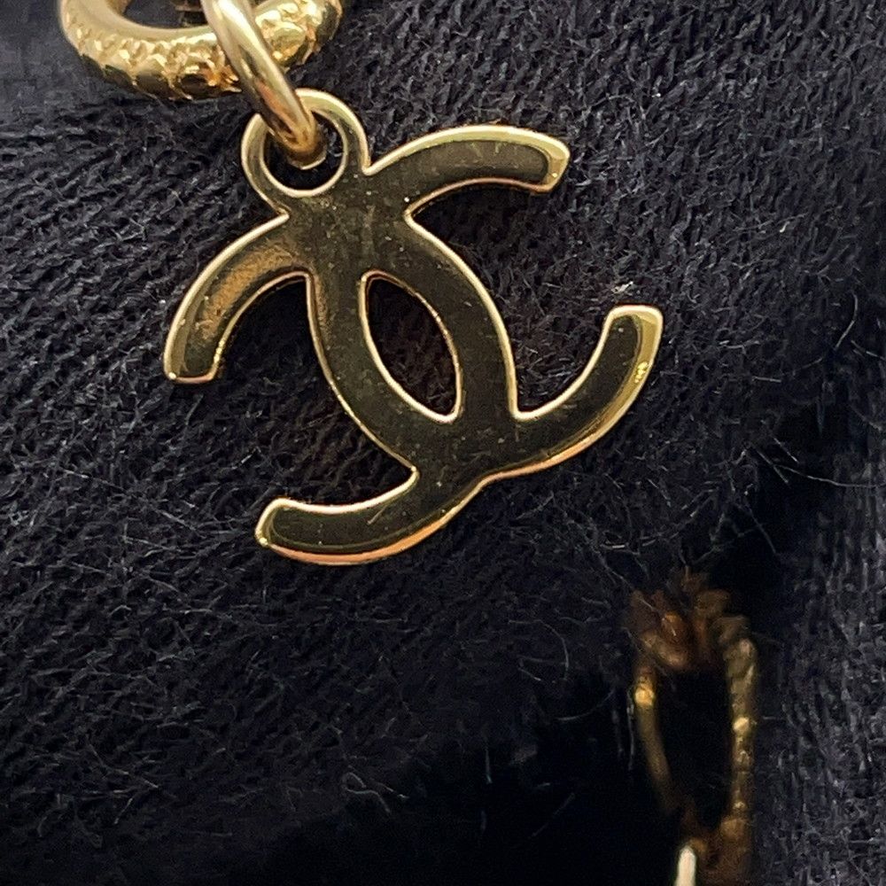 Chanel Necklace CC Logo Rhinestone a Choker