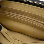 Chanel Chain Wallet Quilted CC Logo Lambskin Pearl Black Shoulder Bag