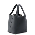 Hermes Handbag Picotin Lock PM Grimisty Champagne Gold Taurillon Clemence Tote