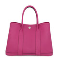 Hermes Tote Bag Garden Party TPM Lo-z Purple Silver Negotiating