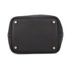 Hermes Handbag Picotin Lock PM Black Gold Taurillon Clemence