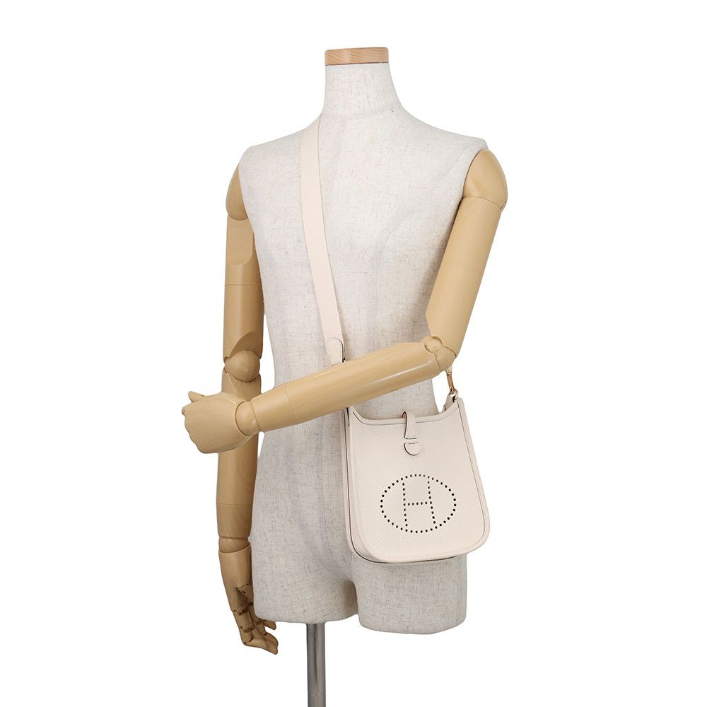 Hermes Evelyne TPM 85 Amazon Nata Gold Taurillon Clemence Handbag