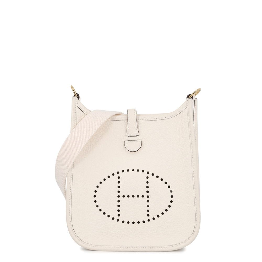Hermes Evelyne TPM 85 Amazon Nata Gold Taurillon Clemence Handbag