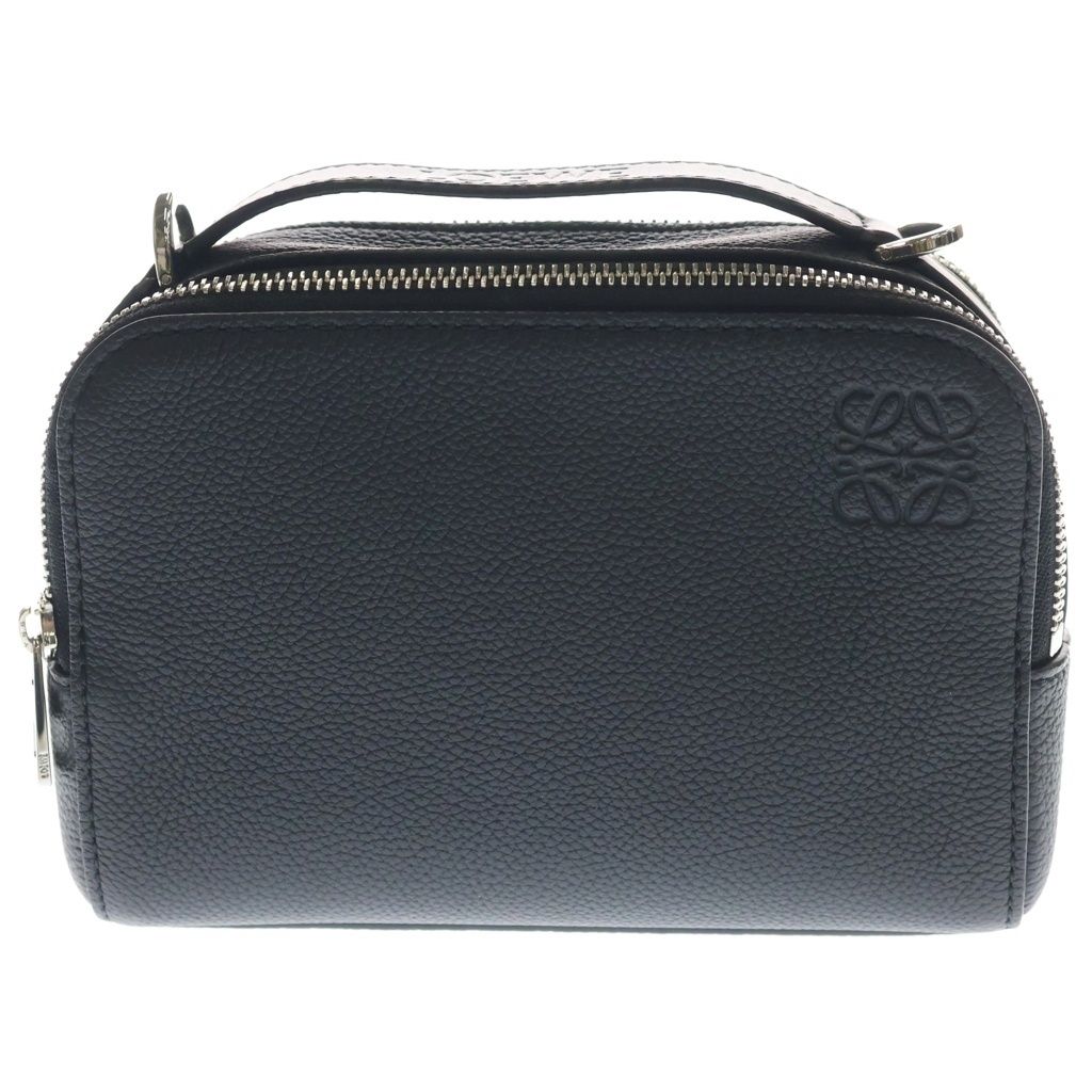 Loewe Anagram Camera Bag Mini Soft Grain Calfskin Black