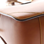 Louis Vuitton Nomad Negev PM Leather Handbag Brown