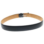 Louis Vuitton Ceinture Eclipse Classic Taiga Leather Belt Black Silver