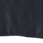 Chanel Vintage Leather Long Skirt Black 36 — view 5