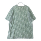 Dior Oblique Logo S Tee Pile T-Shirt Green — view 2