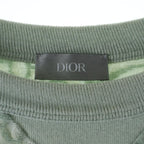 Dior Oblique Logo S Tee Pile T-Shirt Green — view 7