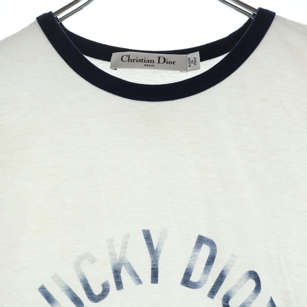 Dior Lucky T-Shirt #xs White Navy — view 3