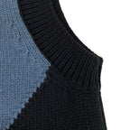 Hermes Vest 38 M Navy Blue Candy Libris Cotton — view 7