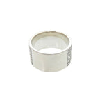 Celine Logo Ring 925 Sterling Silver
