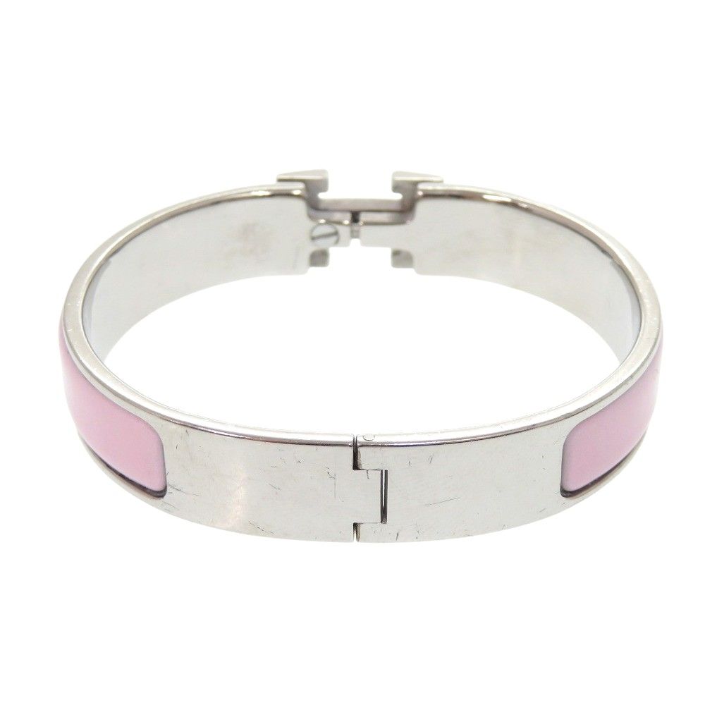 Hermes Clic PM Bangle Metal RosecanPink Bracelet