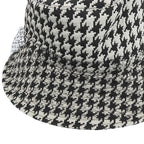 Dior Houndstooth Tulle Hat 59 Almost — view 5
