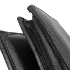 Gucci Petit Marmont Bifold Leather Wallet Compact Black