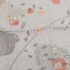 Hermes Carre 90 Silk Scarf Flower Offering Offrandes Dun Jour Multicolor
