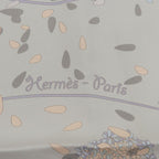Hermes Carre 90 Silk Scarf Flower Offering Offrandes Dun Jour Multicolor