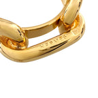 Hermes Scarf Ring Chaine D'ancre Gold Plated Legato
