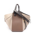 Loewe Handbag Hammock Small 2-Way Gray Ju Mocha Leather
