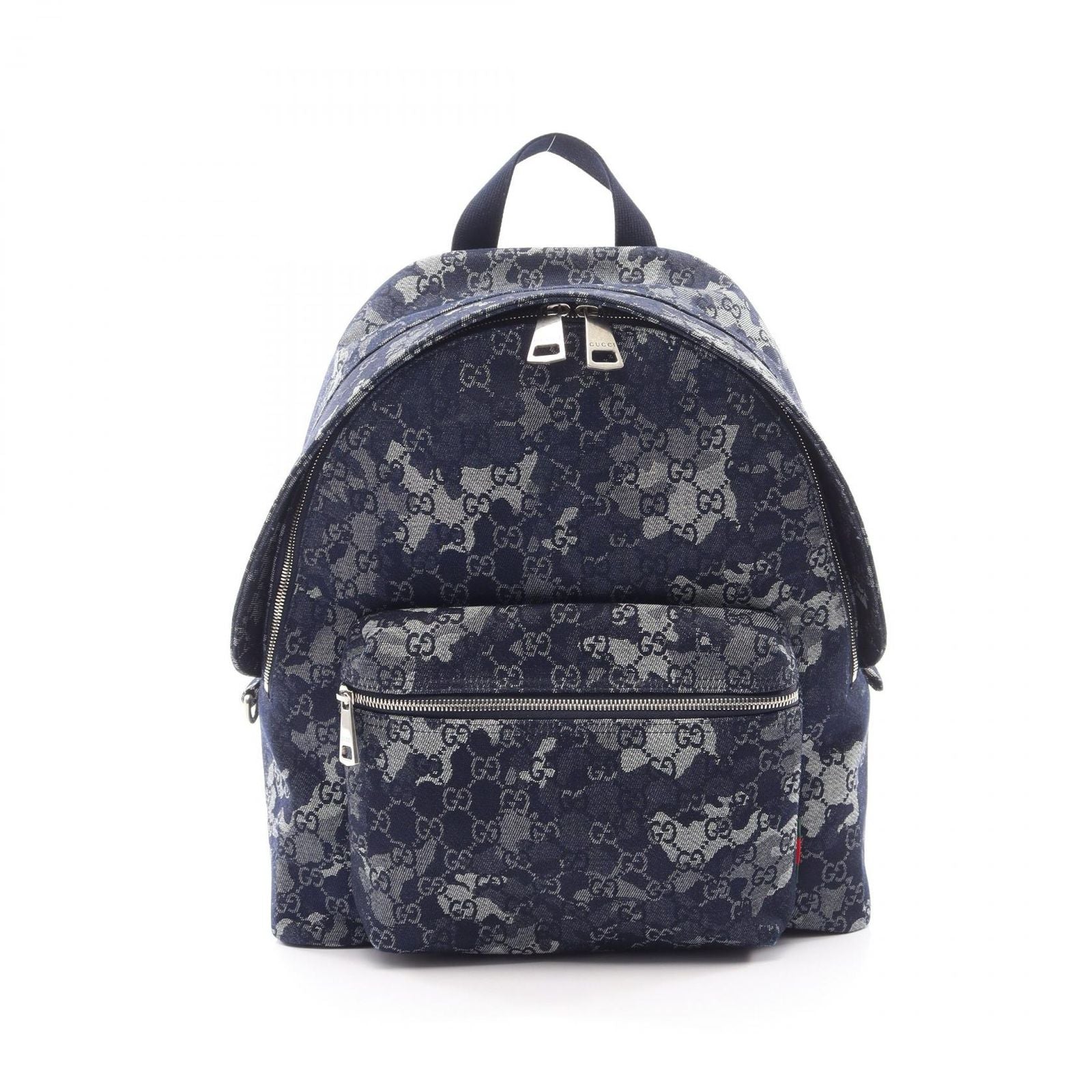 Gucci Backpack GG Denim Indigo Blue