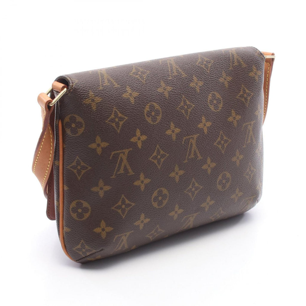 Louis Vuitton Shoulder Bag Musette Tango Short Strap Canvas Leather