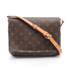Louis Vuitton Shoulder Bag Musette Tango Short Strap Canvas Leather