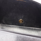Chanel Shoulder Bag Quilted Diana Flap Black Caviar Leather Chain
