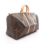 Louis Vuitton Boston Bag Keepall 50 Canvas Leather