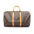 Louis Vuitton Boston Bag Keepall 50 Canvas Leather