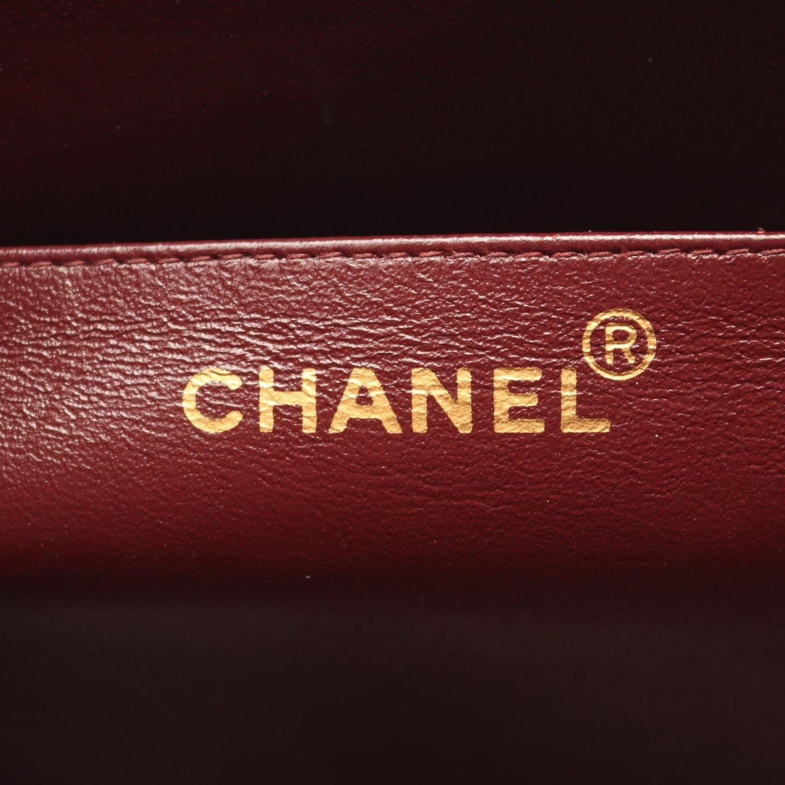 Chanel Shoulder Bag Maxi Quilted 34 Black Lambskin Chain