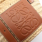 Loewe Handbag Basket Bag Small Natural Brown Leather