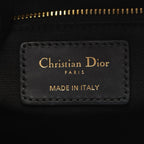 Dior Shoulder Bag 30 Montaigne Oblique Jacquard Navy Canvas Leather