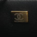 Chanel Shoulder Bag Boy Small Black Lambskin Chain