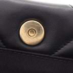 Chanel Tote Bag Quilted Small Shopping Black Lambskin