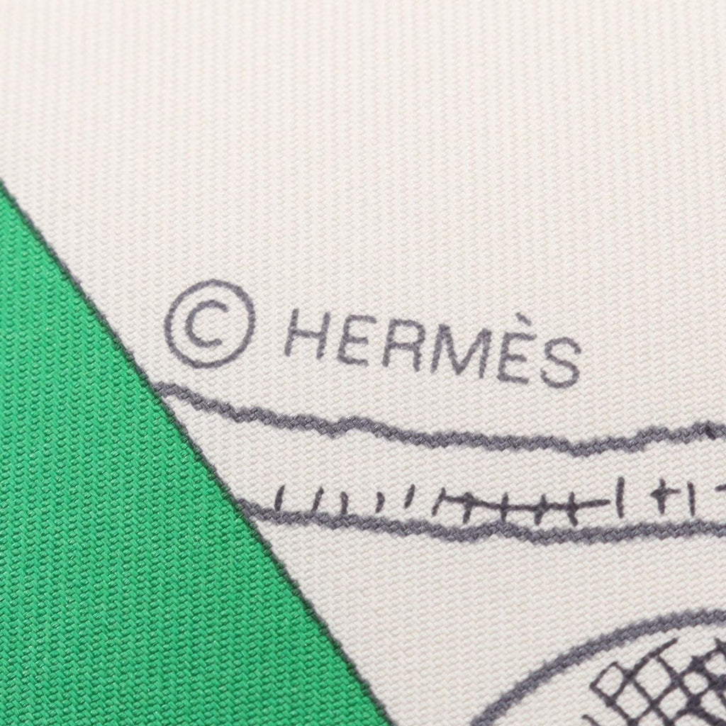 Hermes Scarf Carre 90 L'instruction du Roy Silk