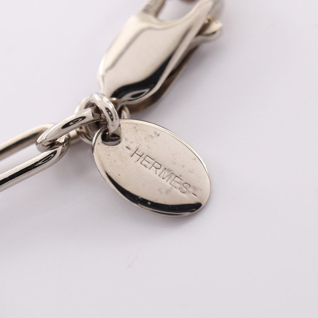 Hermes Necklace Elitage Equestre PM Black Stainless Steel