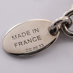 Hermes Necklace Elitage Equestre PM Black Stainless Steel