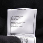 Chanel Dress CC Logo Button Camellia Lace Sleeveless Black Nylon Cotton — view 4