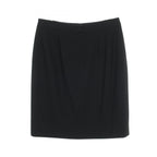 Chanel Skirt CC Logo Button BK Wool — view 2