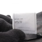 Chanel Tailored Jacket CC Logo Button Gray Wool — view 4