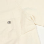 Chanel Cardigan CC Logo Studs Off White Cashmere — view 5