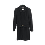 Chanel Suit CC Logo Button Tweed Wool Skirt