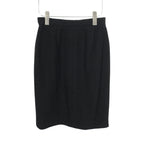 Chanel Suit CC Logo Button Tweed Wool Skirt — view 3