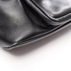Gucci Backpack Bamboo 003 Black Leather Small