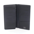 Louis Vuitton Bifold Wallet Portefeuille Brazza Damier Graphite Leather