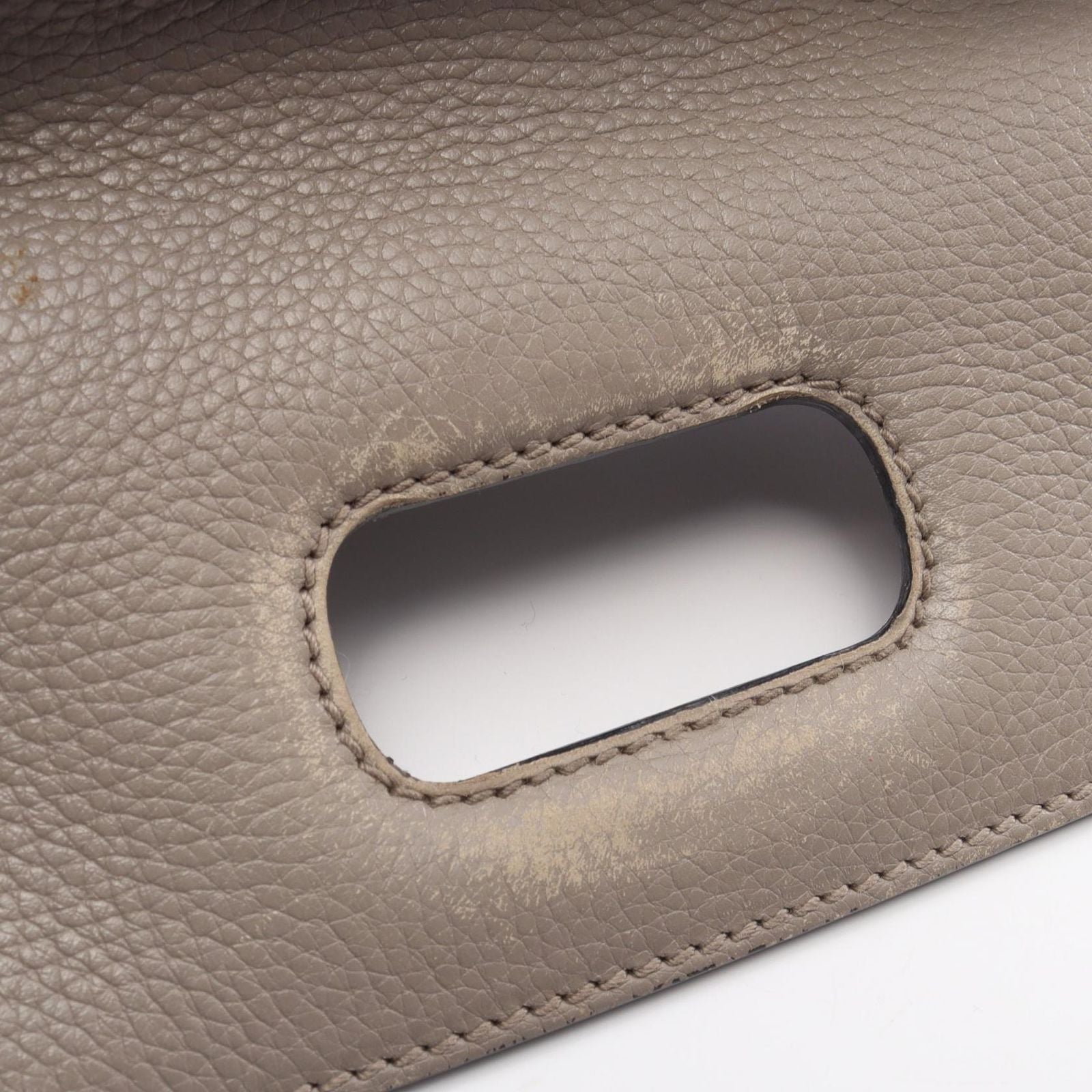 Gucci Bamboo Daily 2-Way Gray Leather Shoulder Bag