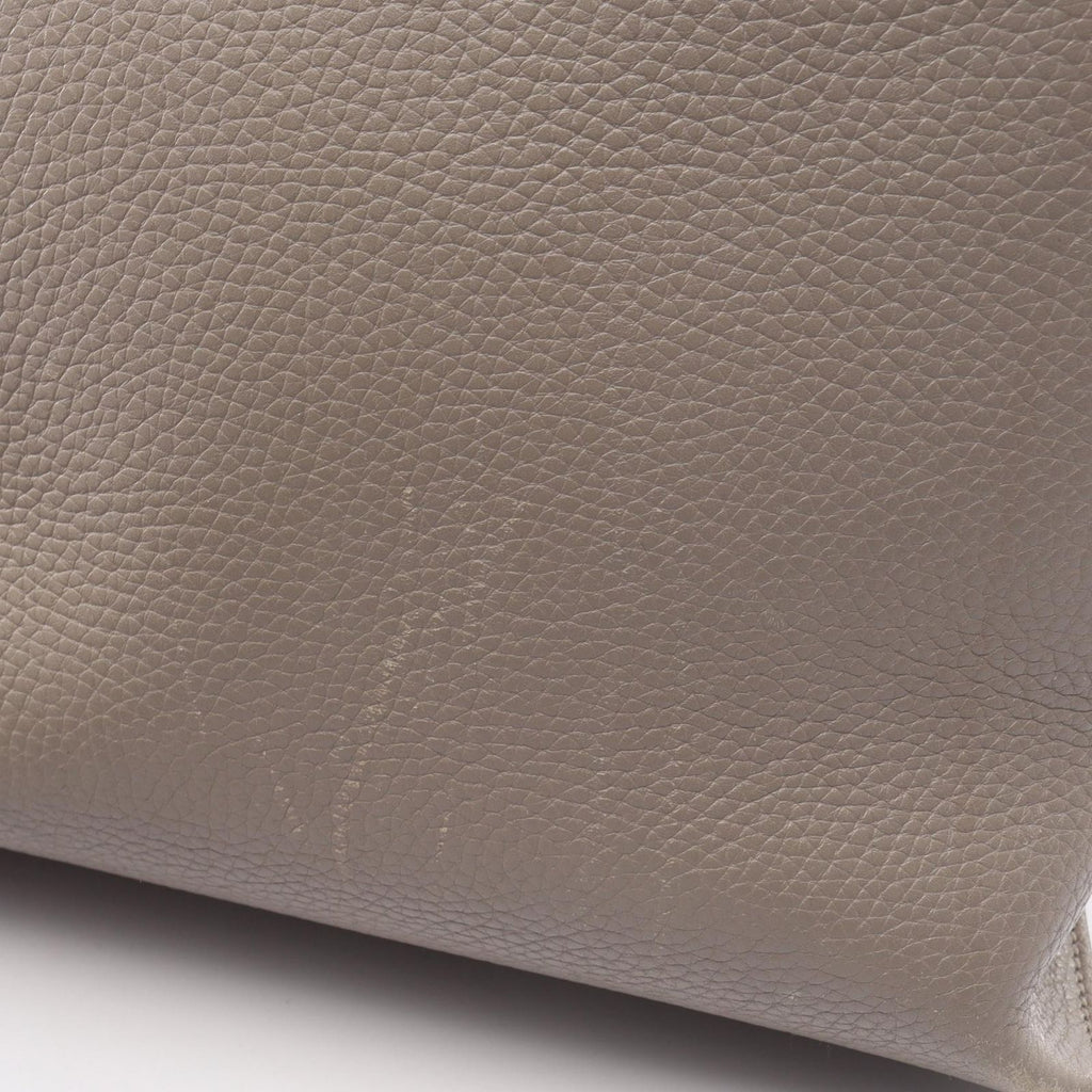 Gucci Bamboo Daily 2-Way Gray Leather Shoulder Bag