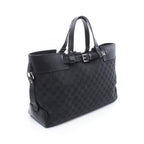 Gucci Tote GG Canvas Black Handbag