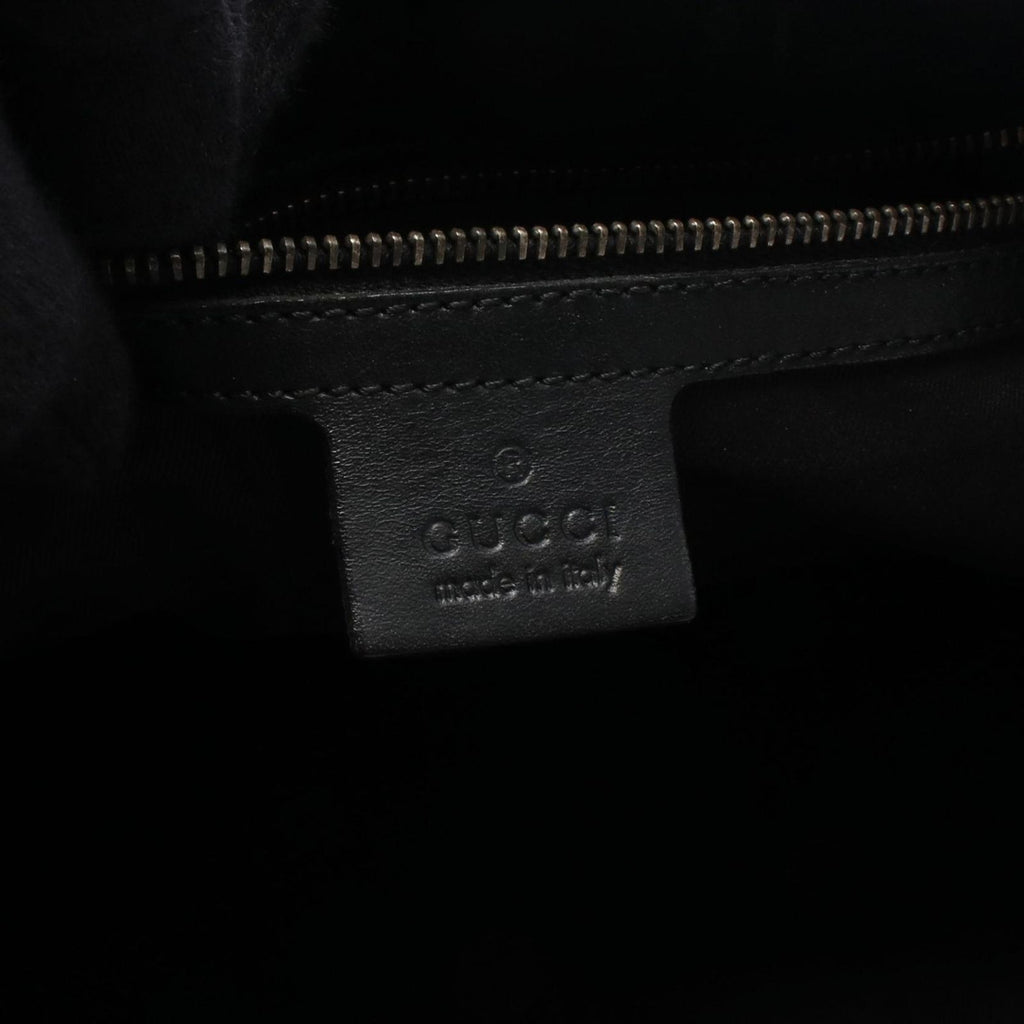 Gucci Tote GG Canvas Black Handbag