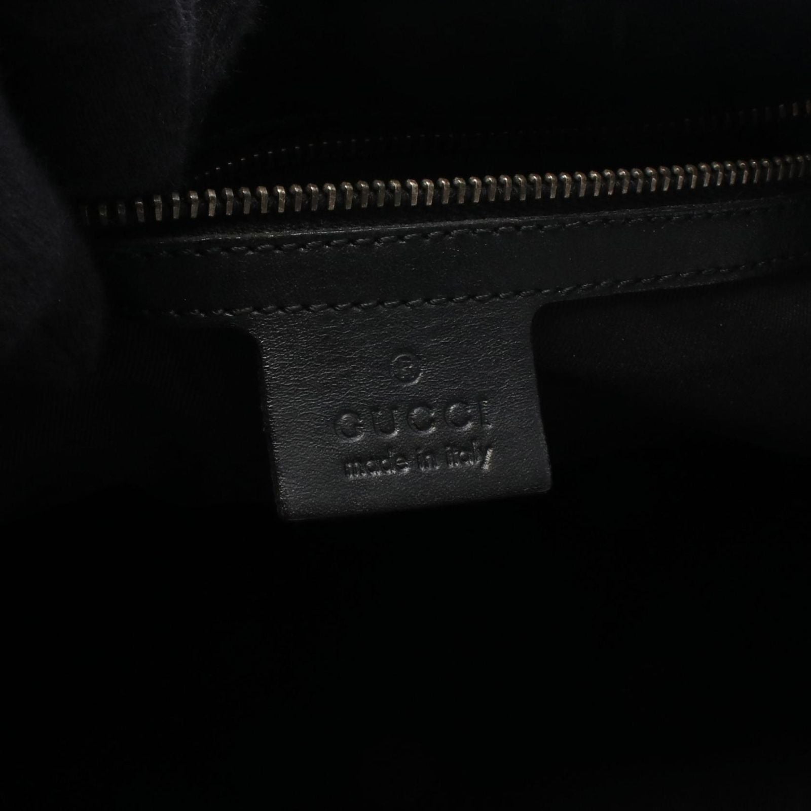 Gucci Tote GG Canvas Black Handbag